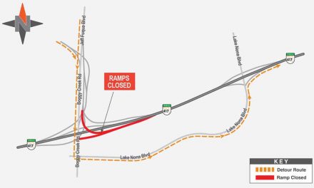 CFX announces nightly SR 417 ramp closures beginning Monday through Thursday