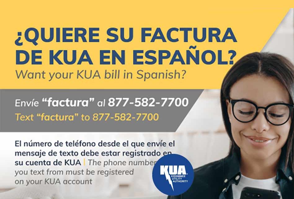 Kissimmee Utility Authority Bills Now Available in Spanish