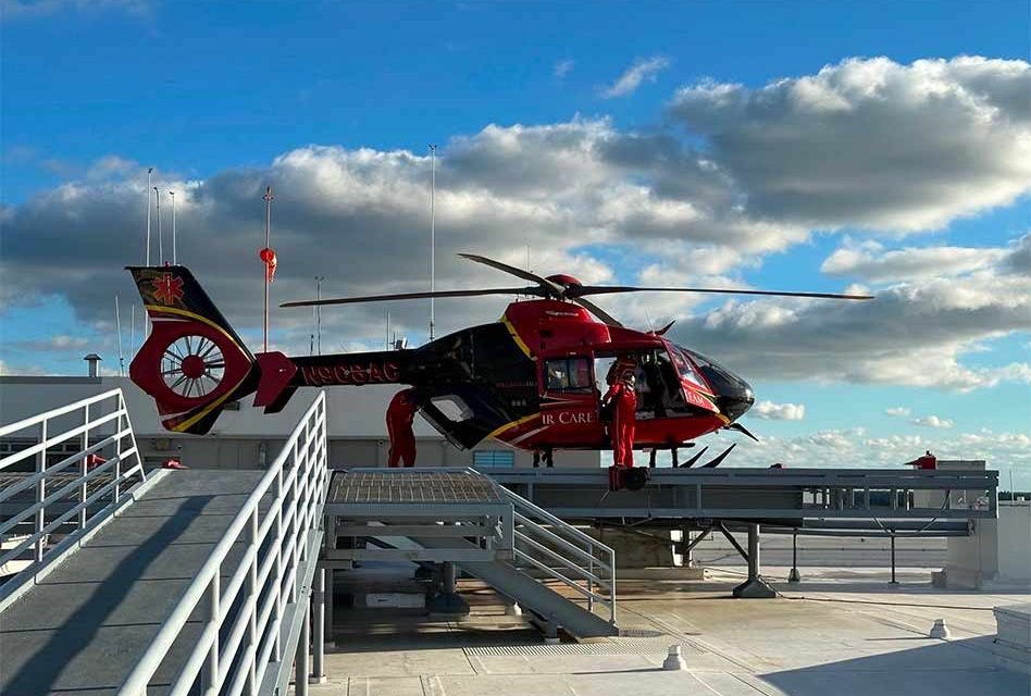 Orlando Health Deploys Air Care Team to Transfer Patients Following Hurricane Ian Disaster