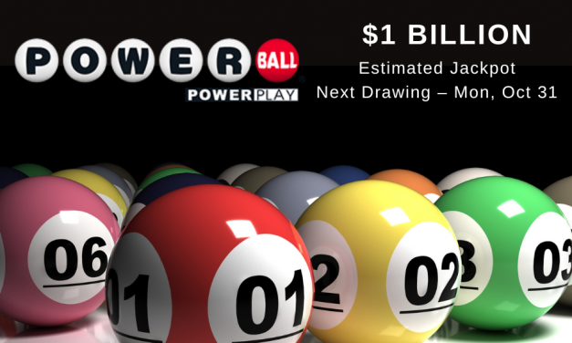 Powerball Jackpot Reaches Estimated $1 Billion for Monday Drawing