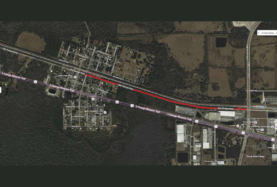 Key Portion of Old Tampa Highway to Re-opened on Friday