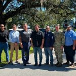 Governor DeSantis surveys Hurricane Ian damage in Osceola County, sits with local leaders to discuss flooding solutions