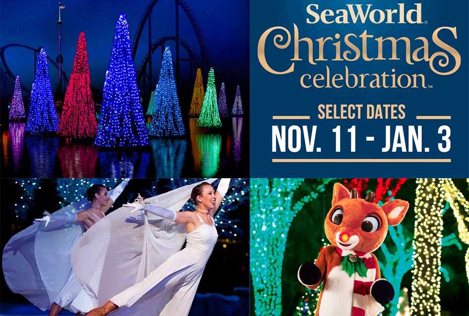 Seaworld’s Christmas Celebration Kicks off tonight, November 11, and runs through January 3