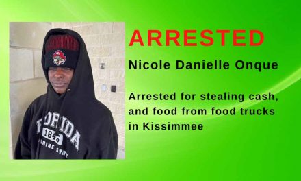22-year-old woman arrested for stealing cash, and food from food trucks in Kissimmee, deputies say