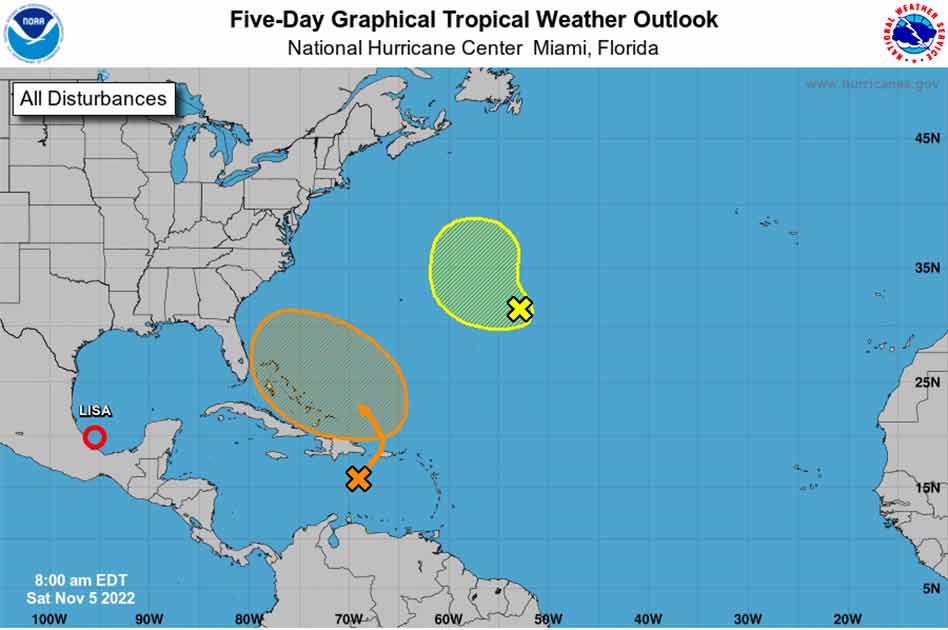 60% chance tropical system will form near Florida, National Hurricane Center says