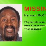 Osceola County Sheriff’s Office is searching for a missing 73-year-old man last seen on Thanksgiving in Kissimmee