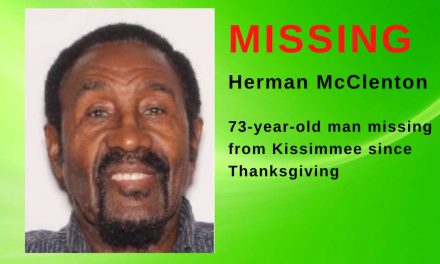 Osceola County Sheriff’s Office is searching for a missing 73-year-old man last seen on Thanksgiving in Kissimmee
