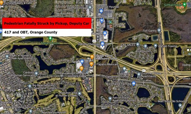 Pedestrian fatally struck in crash on SR-417 involving pickup, Osceola deputy’s car, FHP says