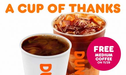 Dunkin’ Offers a Free “Cup of Thanks” to Florida Residents this Giving Tuesday