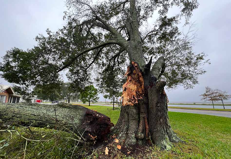 Nicole exited Osceola County as a tropical storm on Thursday, brought
