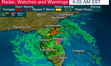 Nicole downgraded to tropical storm after making landfall south of Vero Beach on Florida’s east coast
