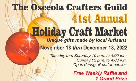 Looking for that perfect gift, the 41st Annual Holiday Craft Market is at Osceola Arts through December 18