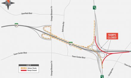 State Road 417 and nearby ramp and road ramp closures to continue this week