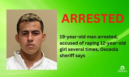 19-year-old man arrested for sexually battering 12-year-old girl, Osceola deputies say