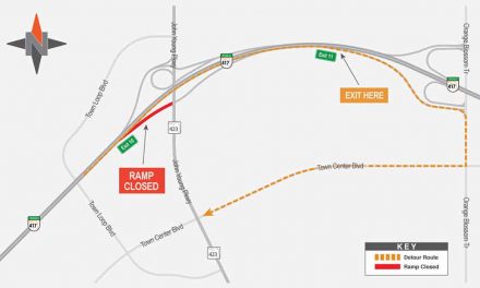 Central Florida Expressway Authority announces State Road 417 road and ramp closures for the week