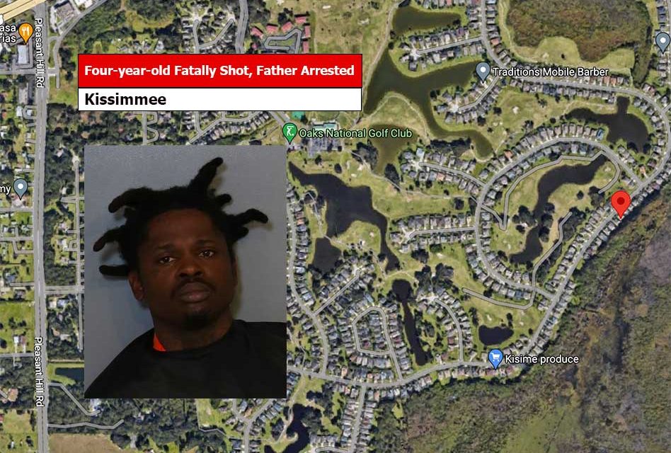 Four-year-old boy fatally shot at Kissimmee home, father arrested, Kissimmee Police say
