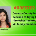 Osceola County inmate accused of trying to hire other inmates to kill family members