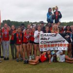 Harmony Longhorn Seniors Go Out as Orange Belt Conference Track Champions