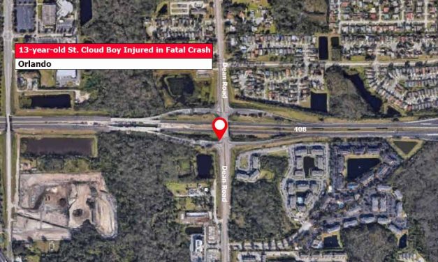 13-year-old St. Cloud boy injured in fatal Orlando crash involving stolen car Sunday morning, FHP reports