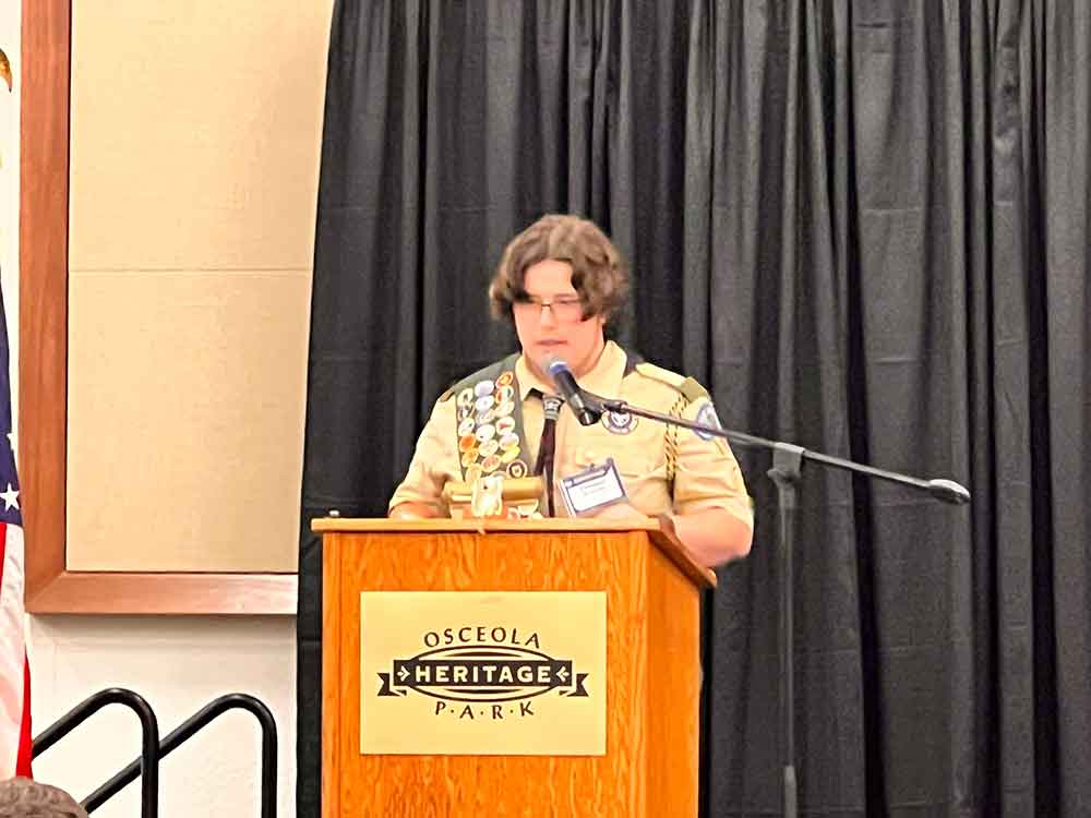 Don Fisher Boy Scouts Eagle Award
