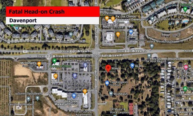 73-year-old man killed in head-on crash in Davenport Saturday, FHP says