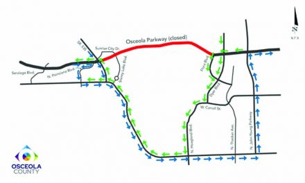 Osceola Parkway to Temporarily Close Friday, May 5 At 10 p.m. to Monday, May 8 At 5 a.m. for Toll Canopy Removal
