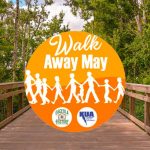 Walking on the Shingle Creek trail for ‘WALK AWAY MAY’  with Osceola History
