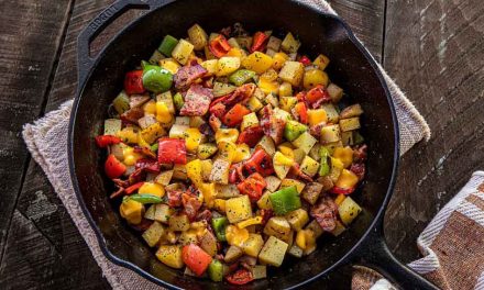 Breakfast Potatoes with Florida Bell Peppers and Bacon, It’s Positively Delicious!