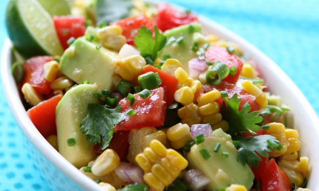 Tomato and Avocado Salsa with Fresh Florida Sweet Corn, it’s Positively Delicious!