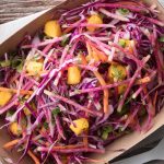 Florida Tropical Slaw with Fresh Cabbage, It’s Positively Delicious!