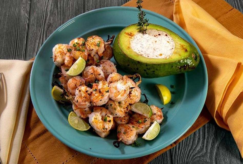 End Your Summer Day With Grilled Florida Key Lime Shrimp Skewers, They’re Positively Delicious!