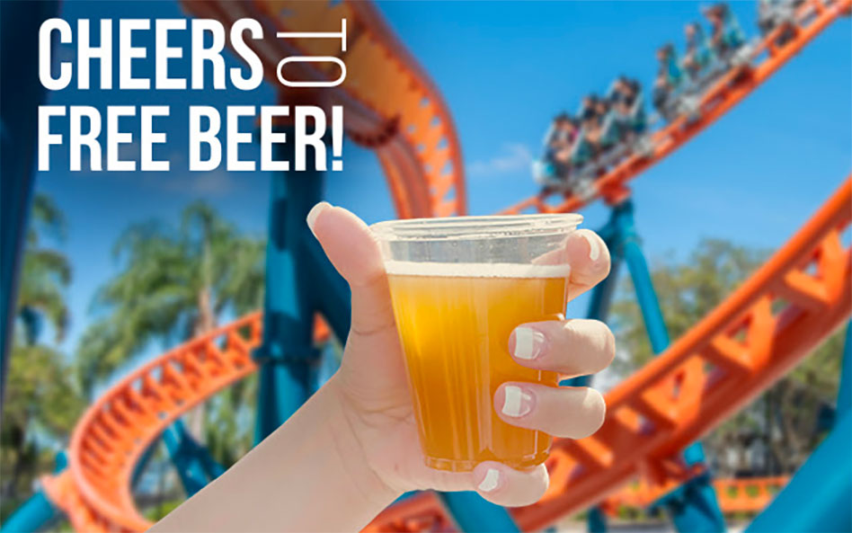 Cheers… Free Beer is Back at SeaWorld Orlando This Summer!