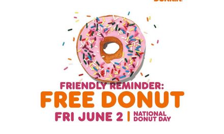 Don’t Forget National Donut Day: Dunkin’® Offering FREE Donuts Today, Friday June 2