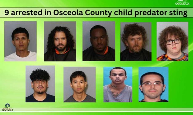 Osceola Sheriff’s Office arrests nine child predator suspects in Osceola County sting Operation C.A.K.E