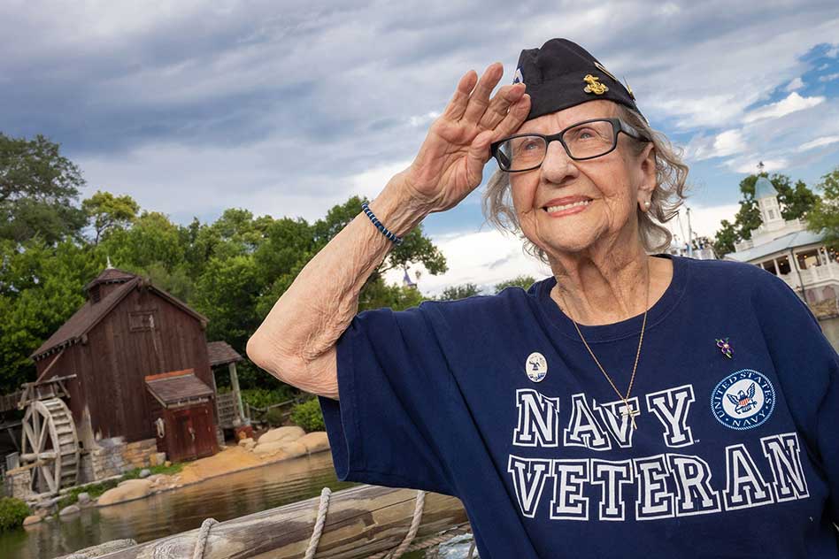 A Century of Courage: Disney Honors 101-Year-Old World War II Navy Veteran, St. Cloud Resident Pat Rudd