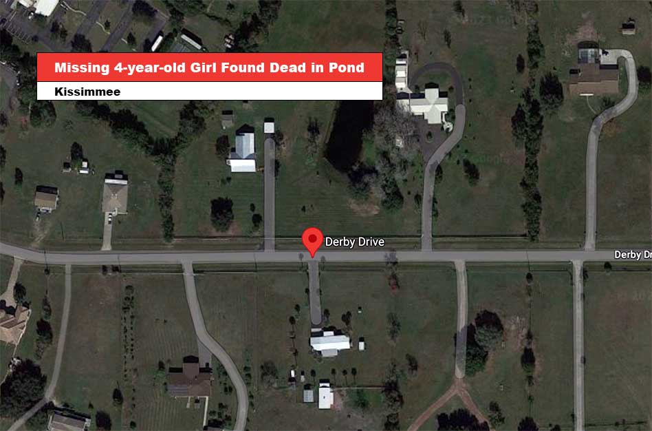 Missing 4-Year-Old Girl Discovered Dead in Kissimmee Pond
