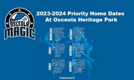 Osceola Magic Announce Six Thrilling Home Games for Upcoming Debut Season in Osceola County
