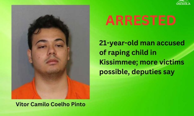21-year-old man accused of raping child in Kissimmee; Osceola deputies say more victims possible