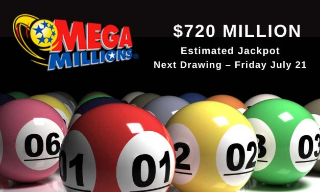 Mega Millions Jackpot at $720 million for Tonight’s Drawing, Hits Top Five Highest in History