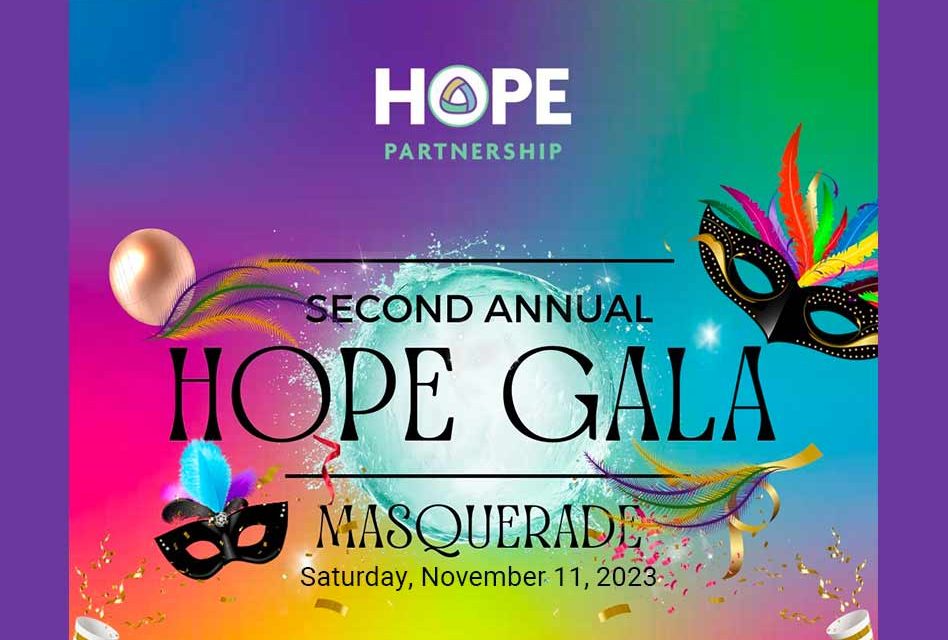 An Evening of Inspiration: Hope Partnership to Present 2nd Annual Hope Gala November 11 at Gaylord Palms