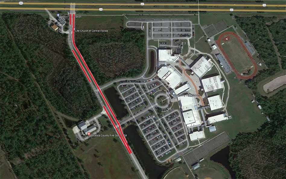 Osceola County Schedules Arthur J Gallagher Boulevard for Road Resurfacing