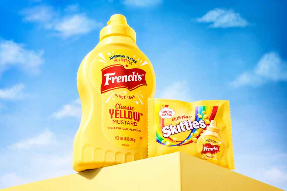 French’s Announces Limited-Edition Mustard SKITTLES, Really!