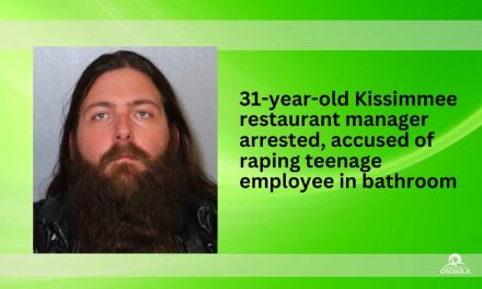 31-year-old Kissimmee restaurant manager arrested, accused of raping teenage employee in restaurant bathroom, Sheriff says