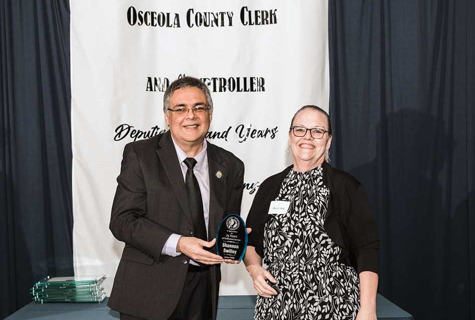 Osceola Clerk of Court & Comptroller Kelvin Soto Celebrates Deputy Clerks During Event at Osceola Council On Aging