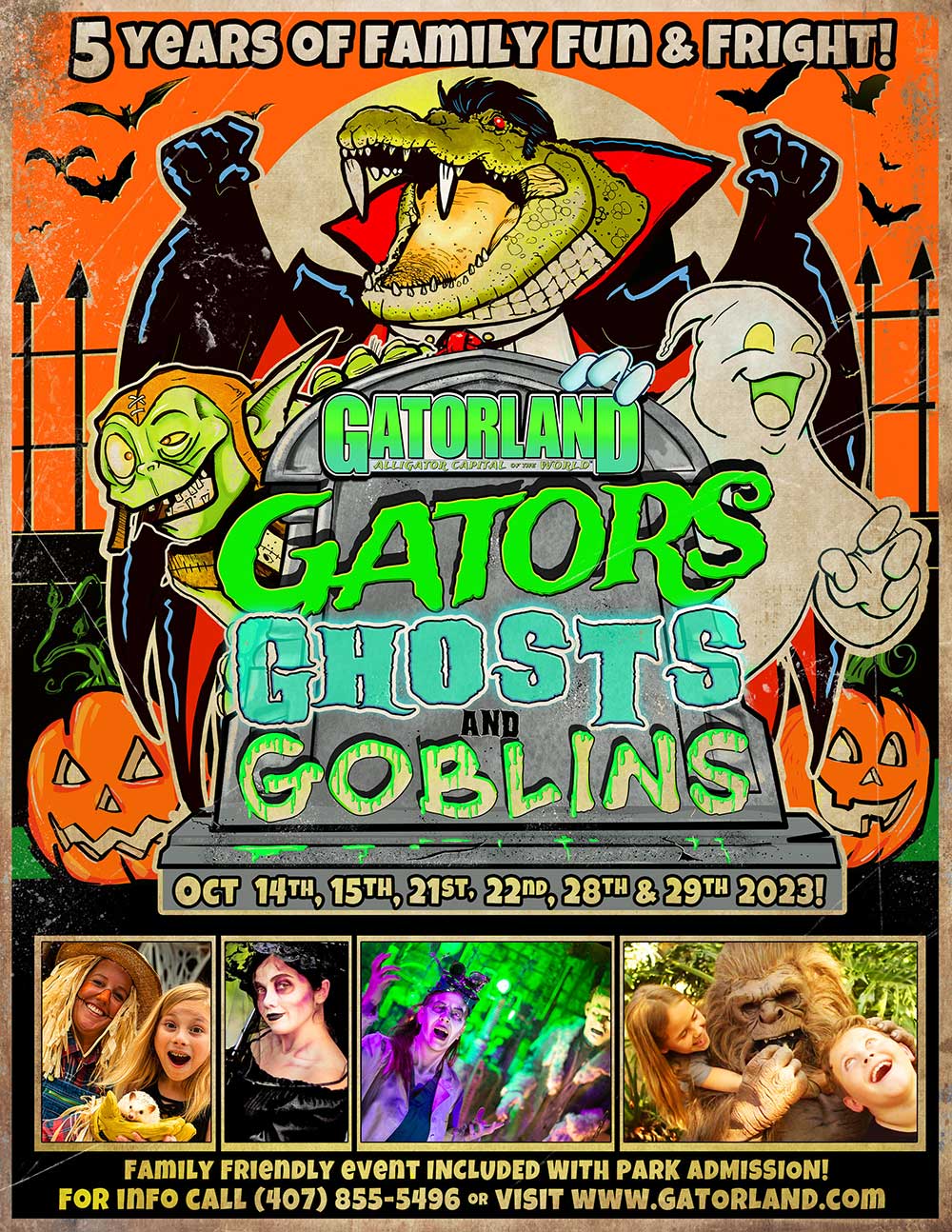 Gators Ghosts and Goblins