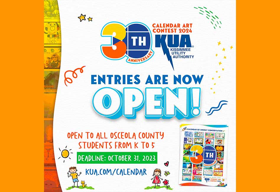 KUA Seeks Student Art Entries for 2024 Energy Conservation Calendar