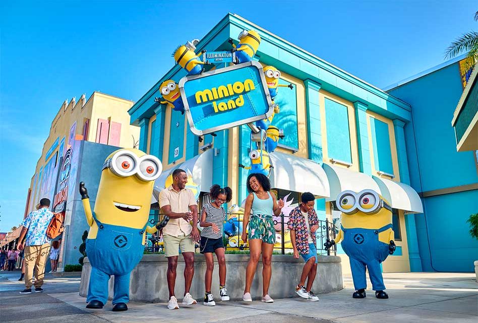 Universal Orlando’s Minion Land, featuring the all-new Villian-Con, Minion Blast, Minion Cafe, and Bake My Day is Now Open