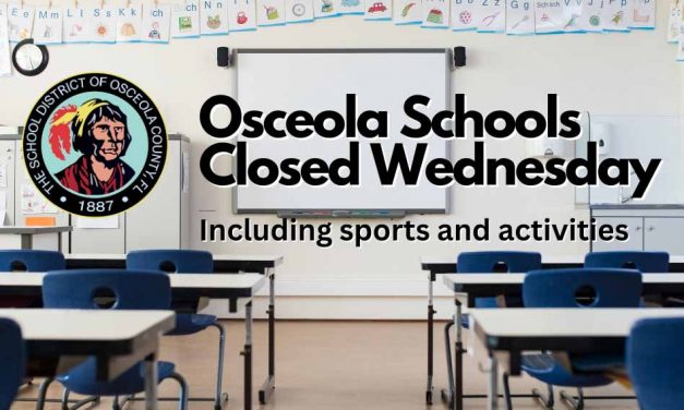 Osceola Schools to Close Wednesday after Governor DeSantis Includes Osceola in State of Emergency Order