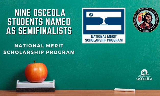 Nine Osceola Students Named Semifinalists In The National Merit Scholarship Program