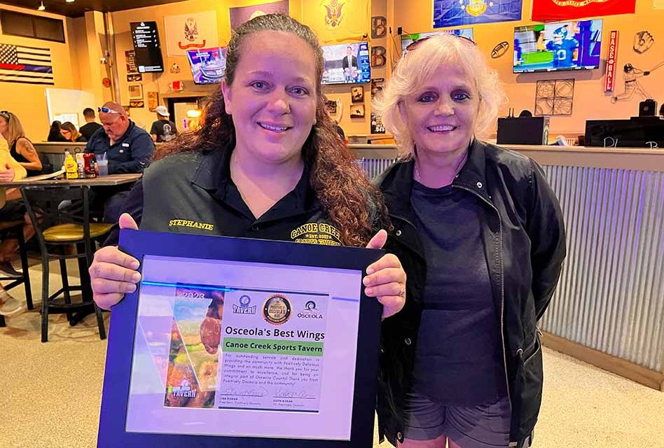Osceola’s Best Wings: Canoe Creek Sports Tavern Reigns Supreme, Presented by Positively Osceola